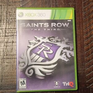 Saints Row:‎ The Third - Xbox 360 - Complete with Manual and Game Disc